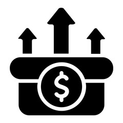 Money Transfer Solid Icon