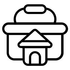 Home Service Line Icon