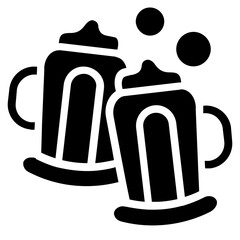 Cheers Solid Icon