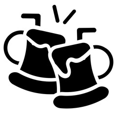 Cheers Solid Icon