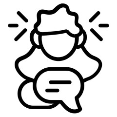 Hearing Line Icon