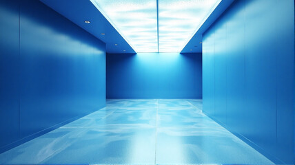 Obraz premium corridor with windows