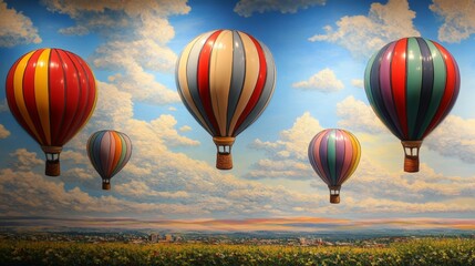 Fototapeta premium Colorful balloons