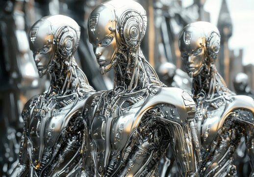 Visions of alien life captured in creative digital art forms.