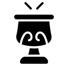 Holy Grail Solid Icon
