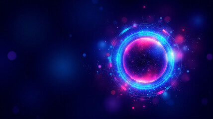 Obraz premium glowing light