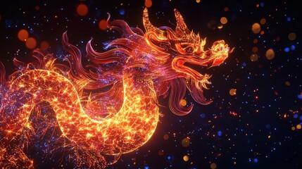 Zodiac Animal Themed Fireworks Finale