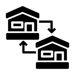 relocation Solid icon