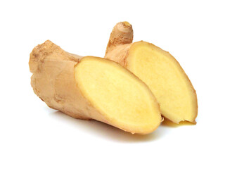 Ginger isolated on white background