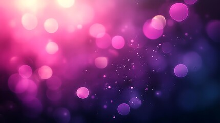 Abstract Pink and Purple Bokeh Lights Background