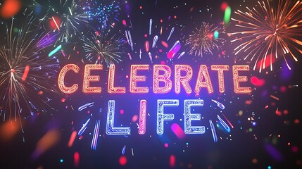 Concept of joy and celebration