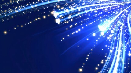 A mesmerizing light blue background, featuring shiny, glowing orbs floating in a cosmic expanse. Perfect for space-inspired design and modern digital illustrations