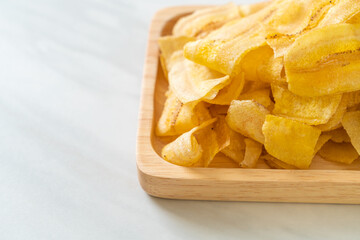 Banana Chips - fried or baked sliced banana