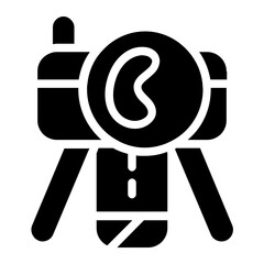 Documentary Solid Icon