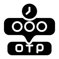 OTP Solid Icon