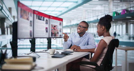Looking At News In Online Newspaper