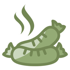 Sausage Icon Element For Design