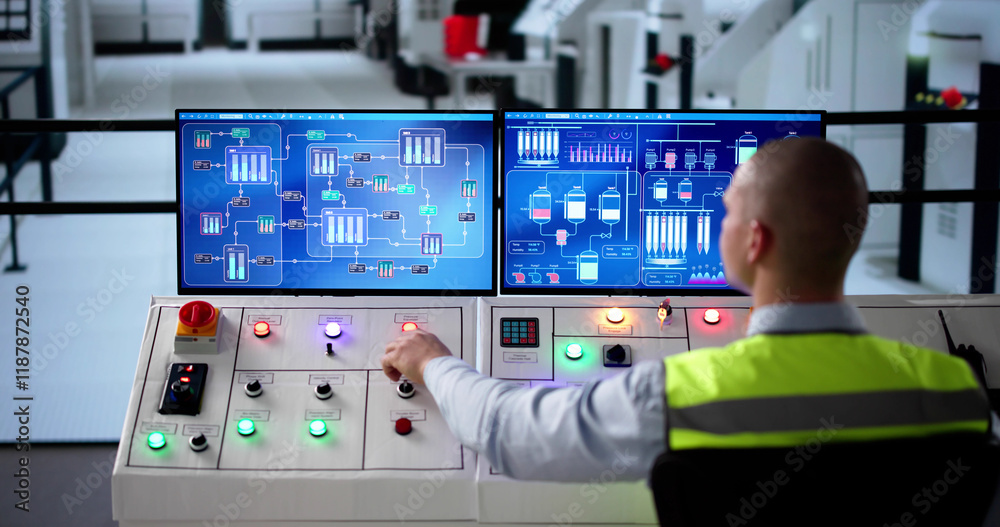 Poster Engineer Operators Using Scada System