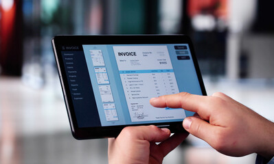 Online Digital E Invoice Statement
