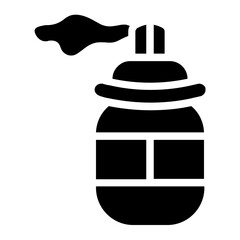 Spray Solid Icon