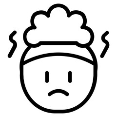 Overthinking Line Icon