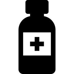 Obraz premium Medicine Icon Glyph