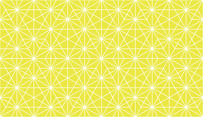 The geometric pattern with lines. Seamless vector background. White and yellow texture. Graphic modern pattern. Simple lattice graphic design