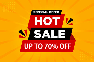Hot sale price offer deal vector labels templates. Product discount festival tag design. Special offer pormotion banner template.