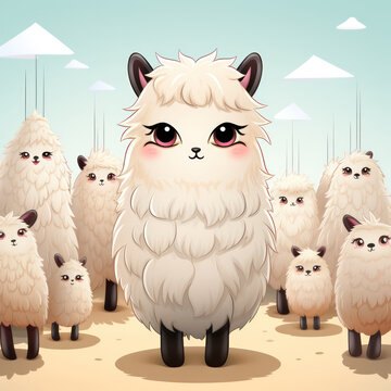 Sheepy Surprise By Generated AI