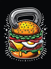 Burger Dumbell