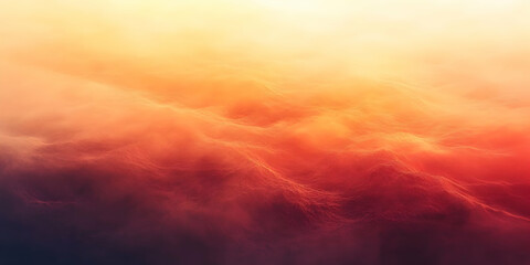 Naklejka premium Abstract Orange Sunset Background Illustration