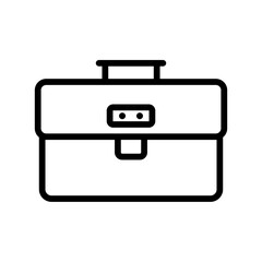 Bag line icon for work