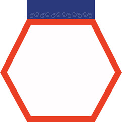 Obraz premium 전통 명절 프레임