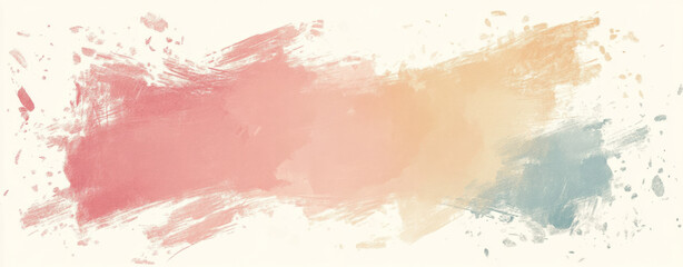 Obraz premium Colorful abstract brushstroke background