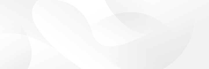 Abstract white Geometric banner design background.
