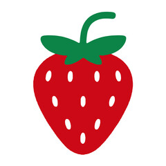 strawberry isolated PNG transparent