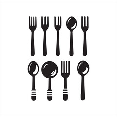 spoon and fork