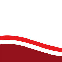 Fototapeta premium Indonesia Footer Vector