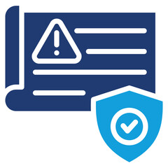 Contingency Plan Icon Element For Design