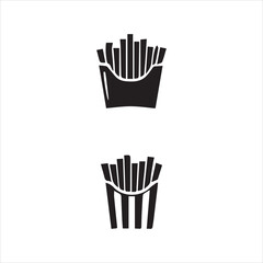 french fries in a box
