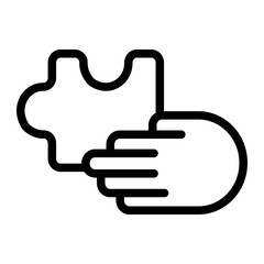 Contribution Line Icon