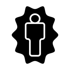 Evolution Self Solid Icon