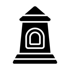 Fortress Solid Icon