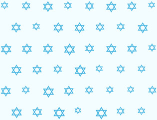 stars of daivd jewish religious background in set