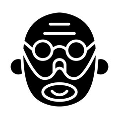 Grandfather Solid Icon