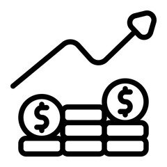 Investment Line Icon