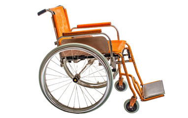 Wheel chair available PNG on white background