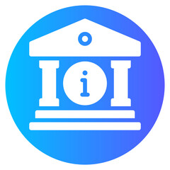 banking gradient icon