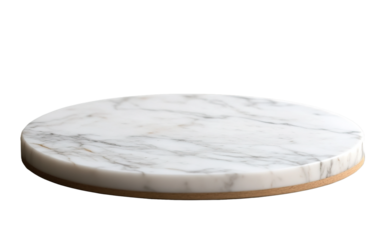 White marble table top available PNG on white background