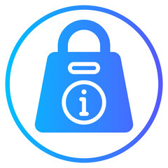bag gradient icon